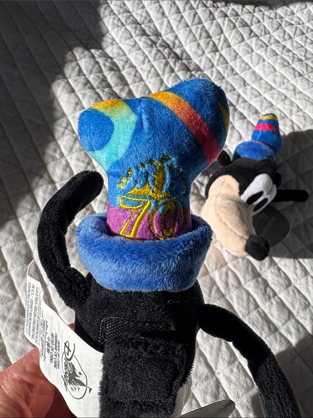Disney 70th Celebration Goofy Plush Set for Headband or Hat